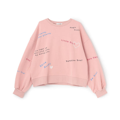 【棉100%】再生棉飛針刺繡衛衣