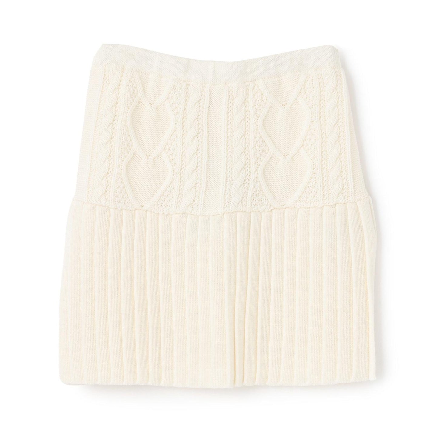 麻花編織針織半身裙【可水洗】