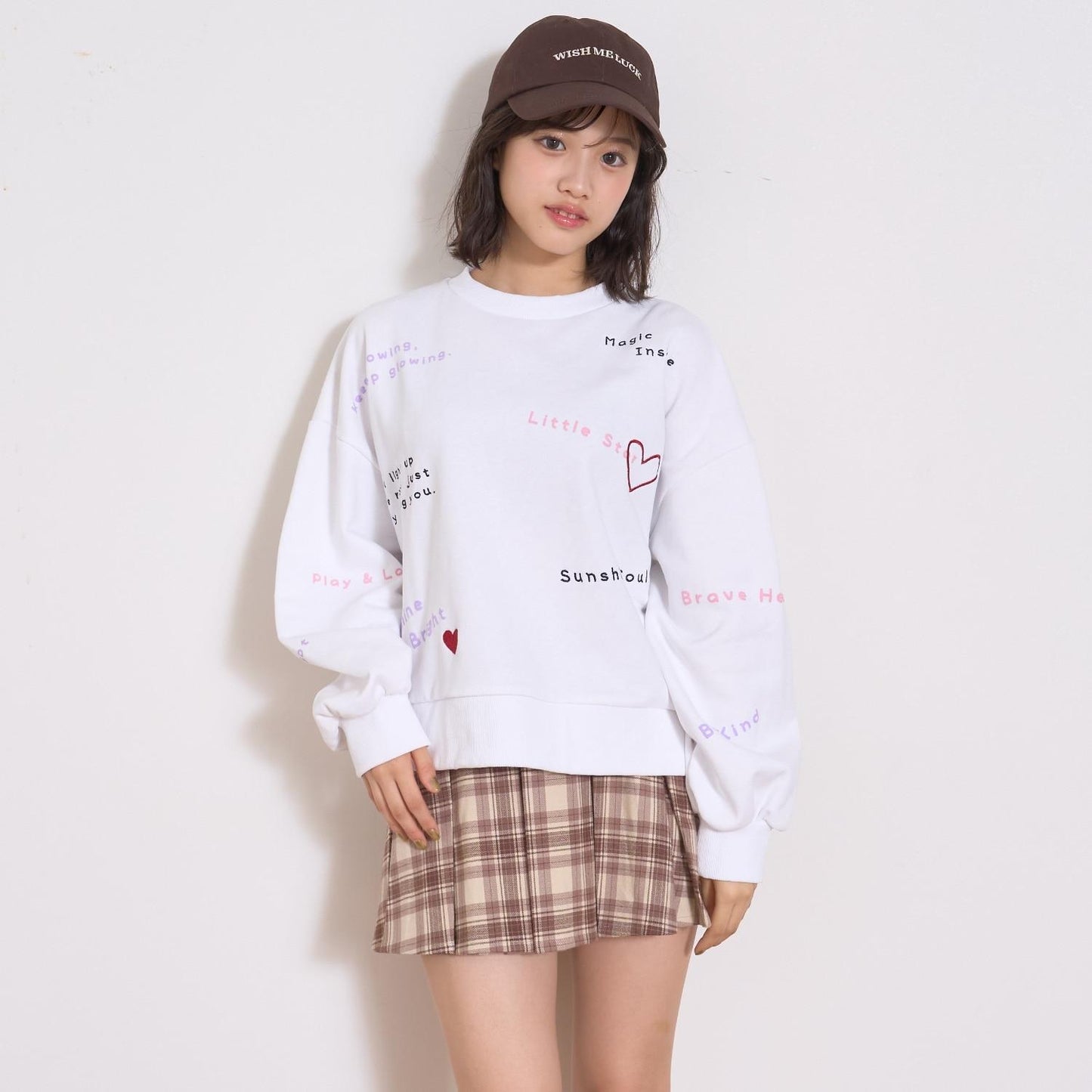 【棉100%】再生棉飛針刺繡衛衣