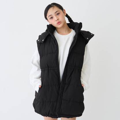 可拆卸袖長款夾克