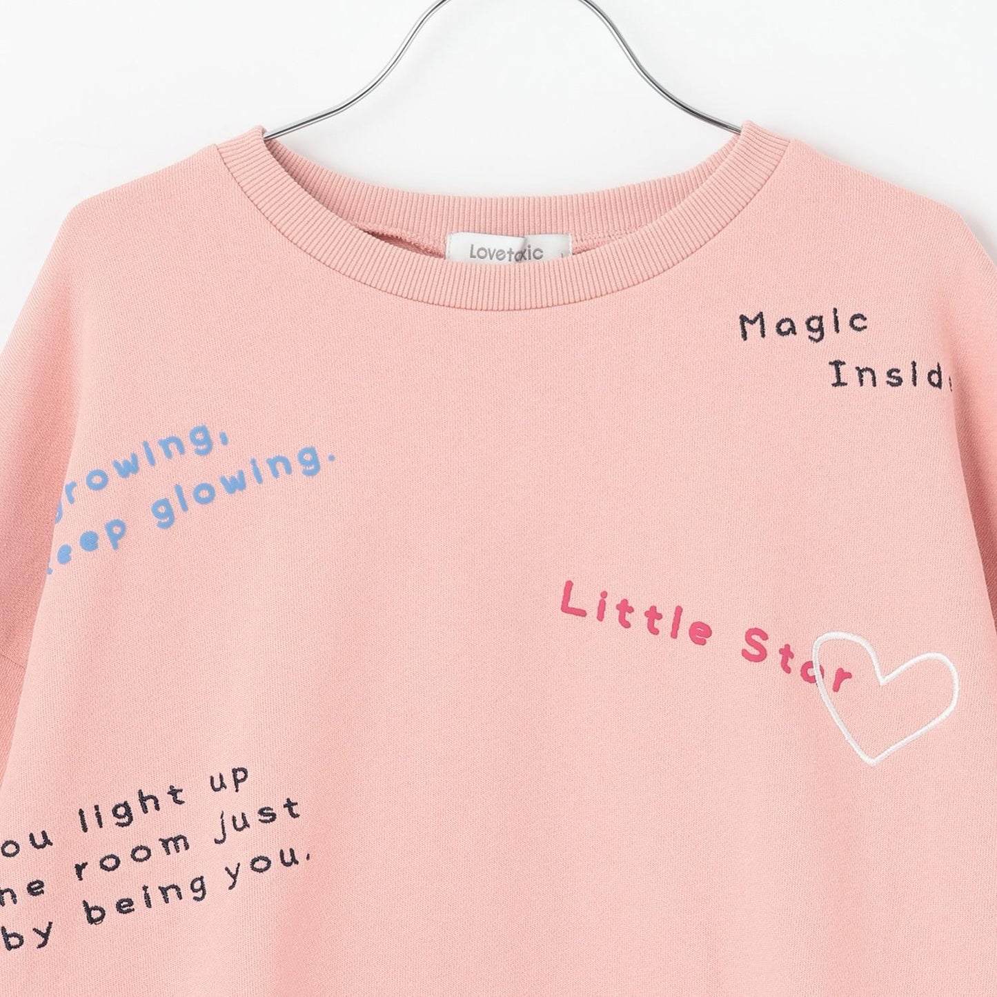 【棉100%】再生棉飛針刺繡衛衣