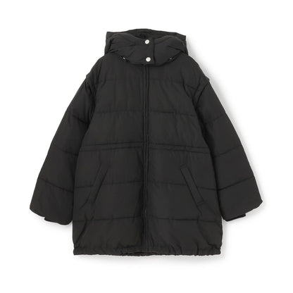 可拆卸袖長款夾克