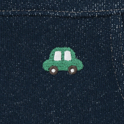 全刺繡帶領連體衣