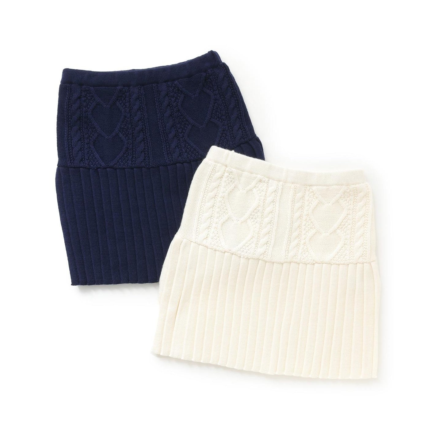 麻花編織針織半身裙【可水洗】