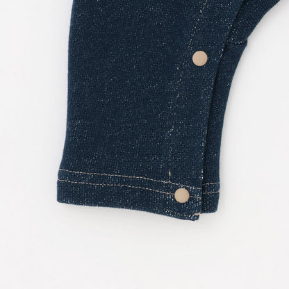 全刺繡帶領連體衣