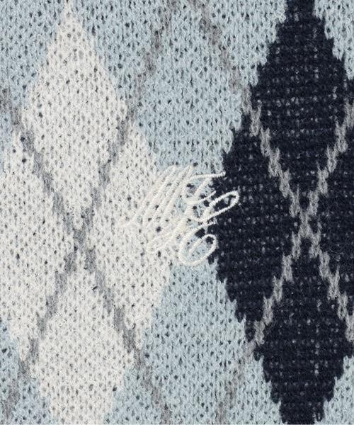 菱格針織開衫【韓國時尚】