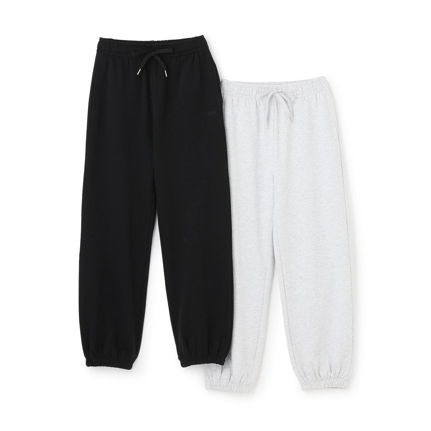 【加絨內裡】純棉100%衛褲束腳褲