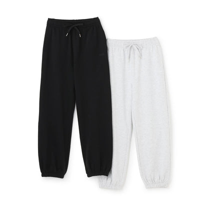 【加絨內裡】純棉100%衛褲束腳褲