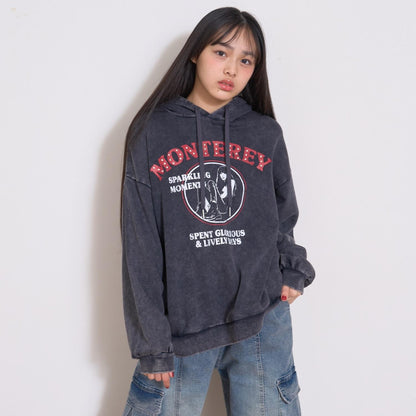 【LTXC】水洗色連帽衛衣