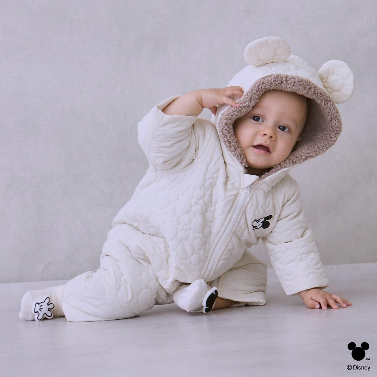 《迪士尼》絎縫連體衣