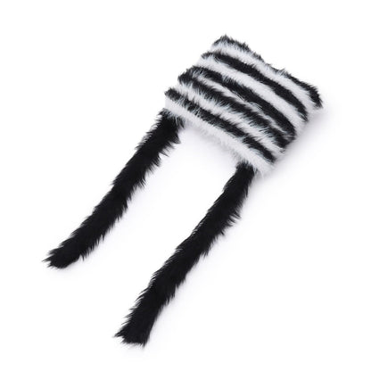 【LTXC】貓耳毛絨針織帽