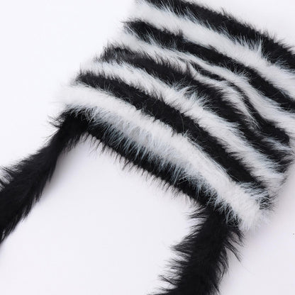 【LTXC】貓耳毛絨針織帽