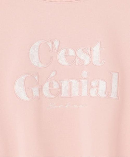 蕾絲標誌衛衣【韓國時尚】