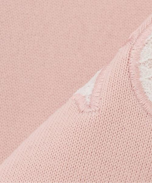 蕾絲標誌衛衣【韓國時尚】