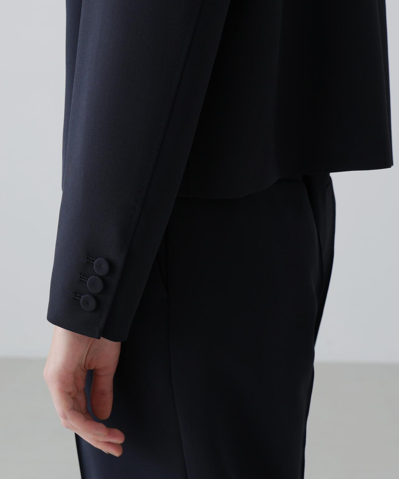 彈力喬其紗西裝外套