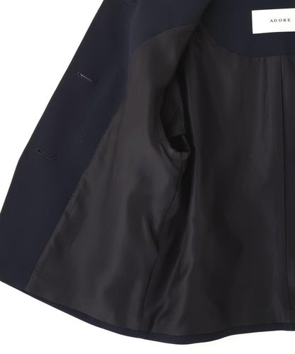 彈力喬其紗西裝外套