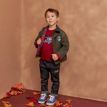 聚酯纖維工裝夾克