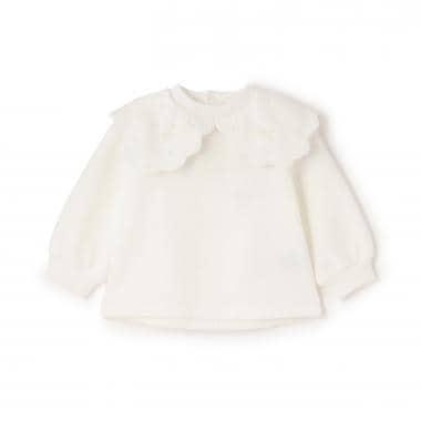 加絨波浪領衛衣