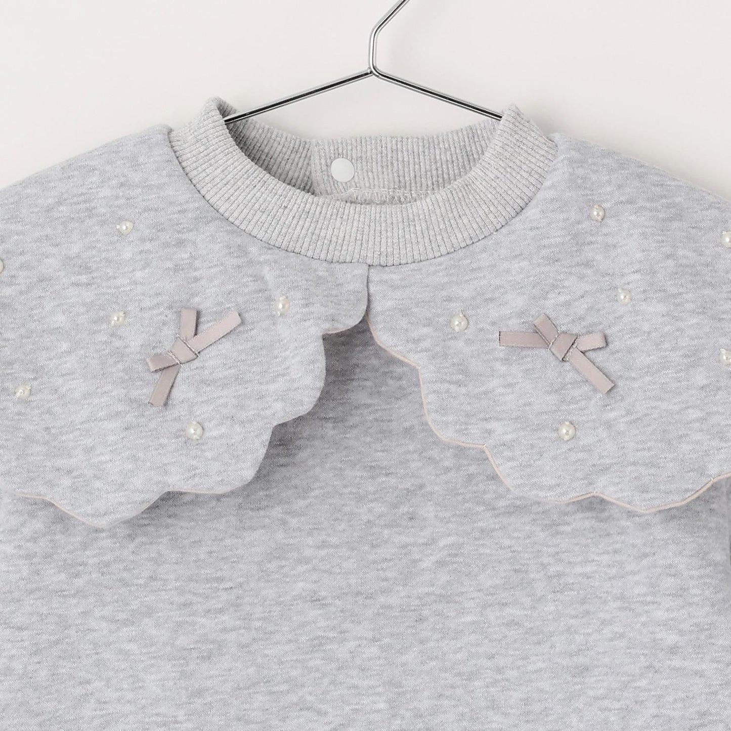 加絨波浪領衛衣