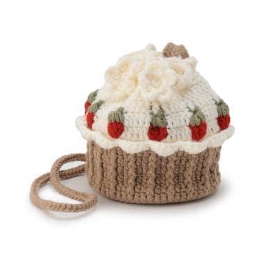 針織蛋糕斜挎包