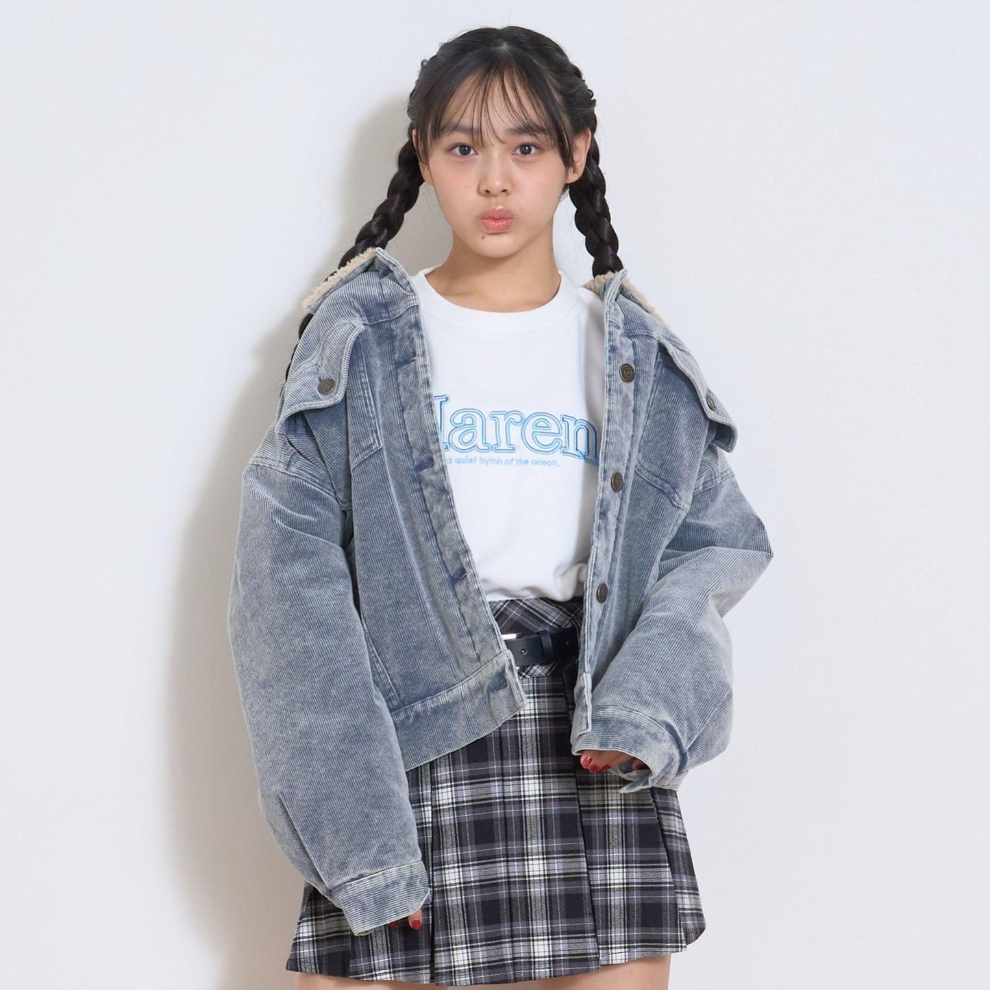 內襯絎縫燈芯絨夾克