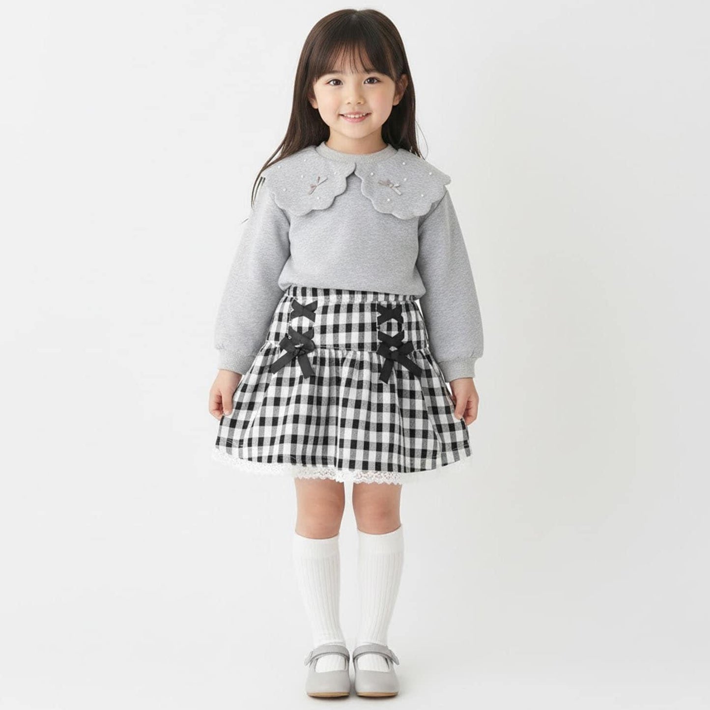 加絨波浪領衛衣