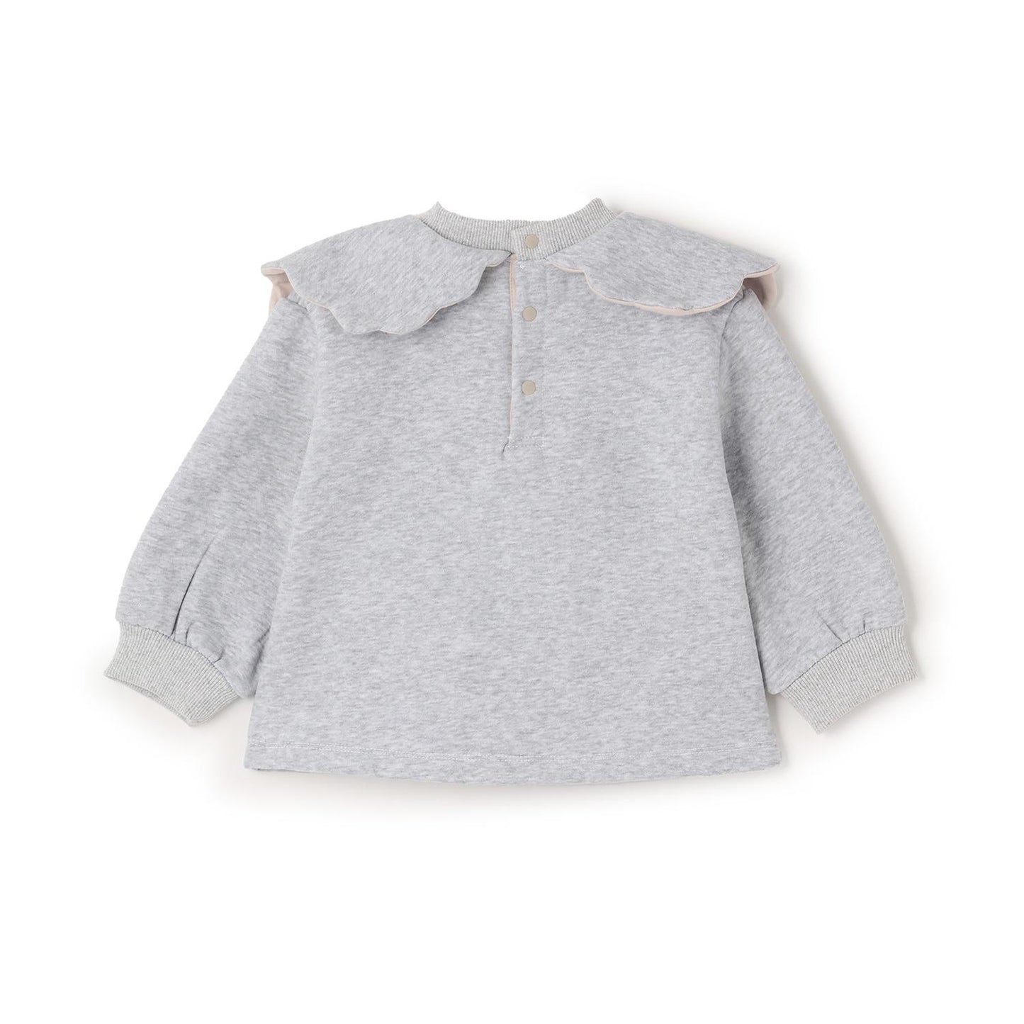 加絨波浪領衛衣