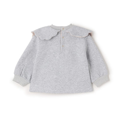 加絨波浪領衛衣