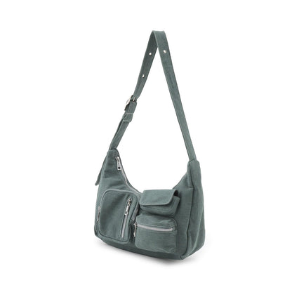 口袋月亮單肩包