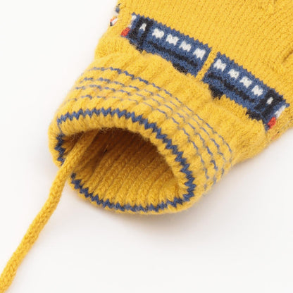 電車圖案手提包