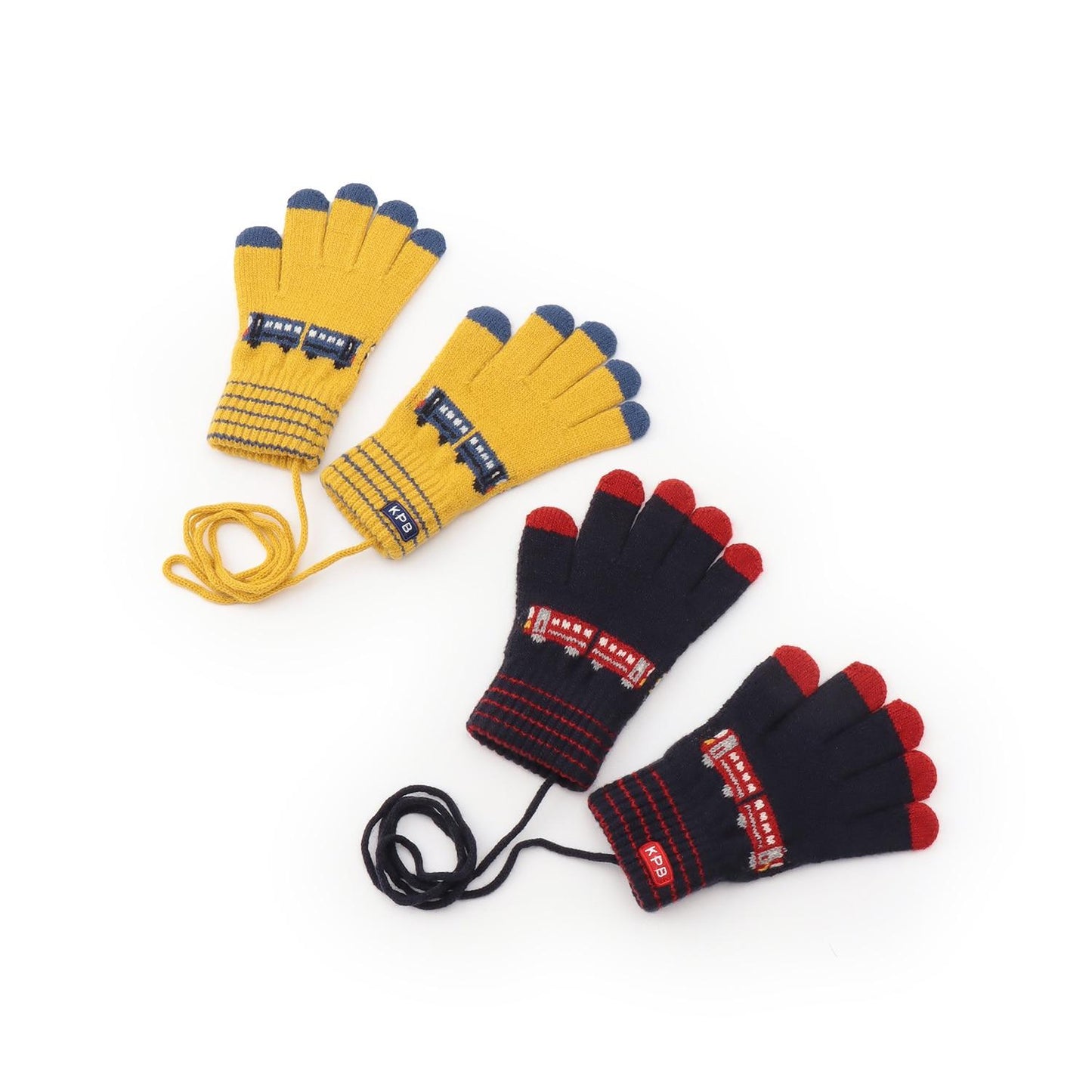 電車圖案手提包