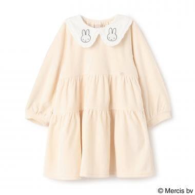 【《米菲》】荷葉邊領連衣裙