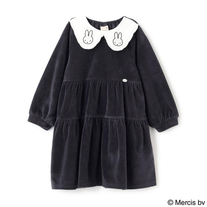 【《米菲》】荷葉邊領連衣裙