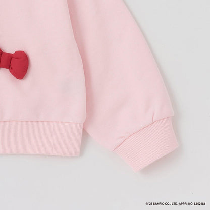 【三麗鷗角色】【正反兩面可穿】【速幹衛衣面料】《Hello Kitty》立體蝴蝶結衛衣