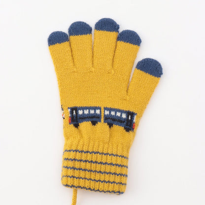 電車圖案手提包