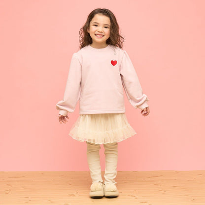 荷葉邊網紗打底褲裙