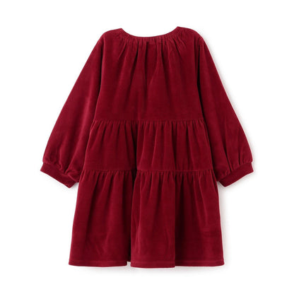 【《米菲》】荷葉邊領連衣裙