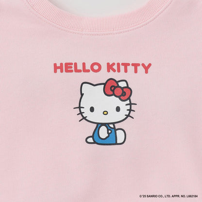 【三麗鷗角色】【正反兩面可穿】【速幹衛衣面料】《Hello Kitty》立體蝴蝶結衛衣