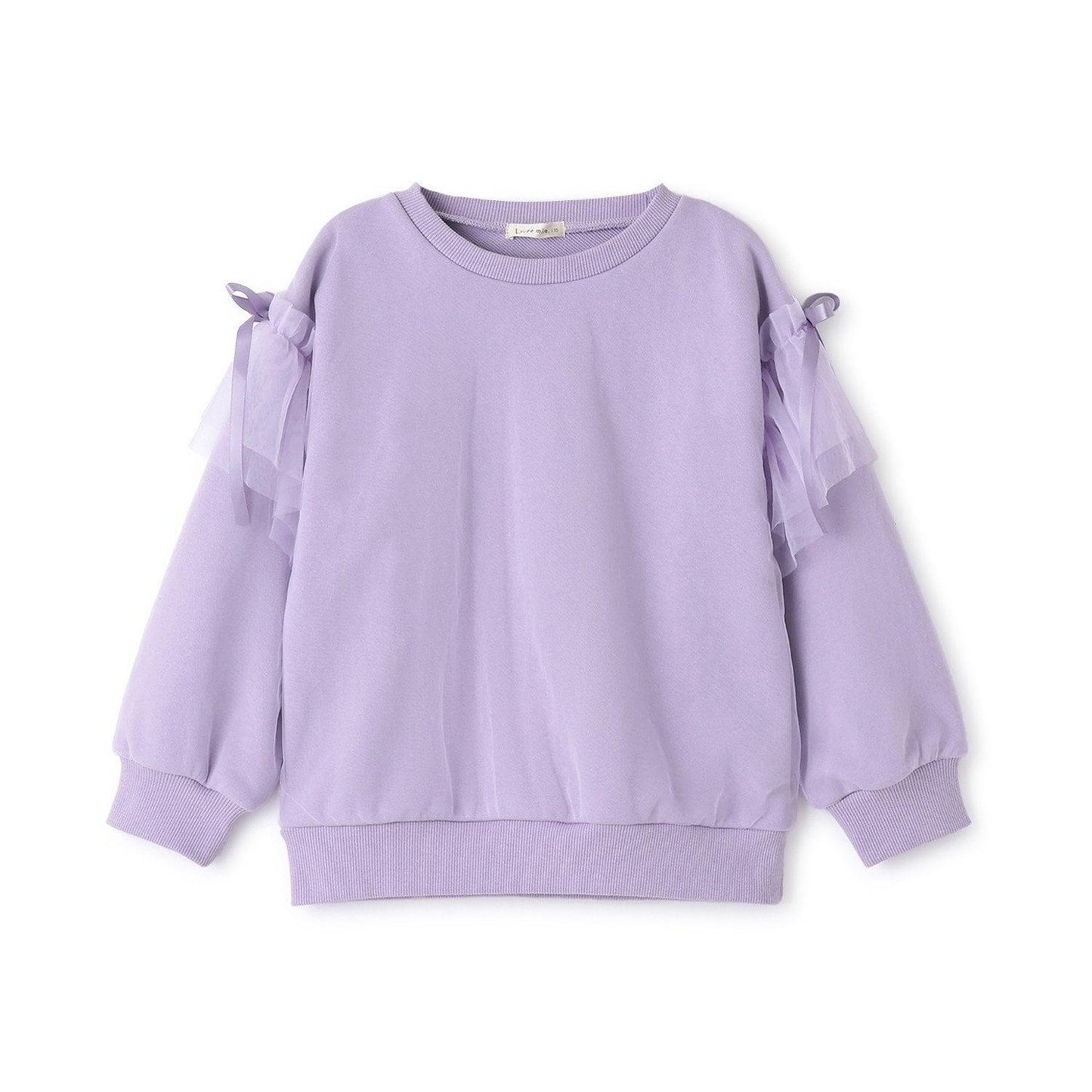 【速幹內襯】蓬鬆網紗衛衣