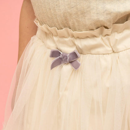 荷葉邊網紗打底褲裙