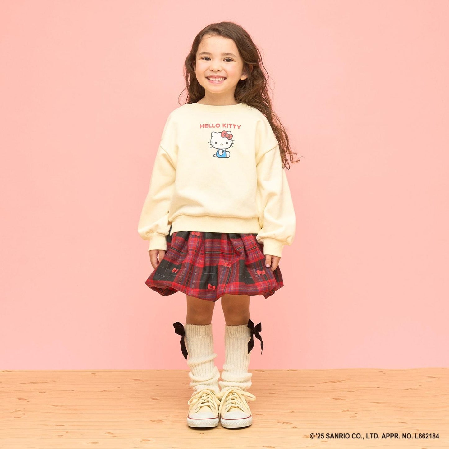 【三麗鷗角色】【正反兩面可穿】【速幹衛衣面料】《Hello Kitty》立體蝴蝶結衛衣