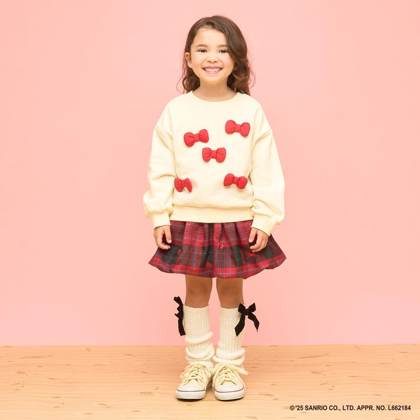 【三麗鷗角色】【正反兩面可穿】【速幹衛衣面料】《Hello Kitty》立體蝴蝶結衛衣