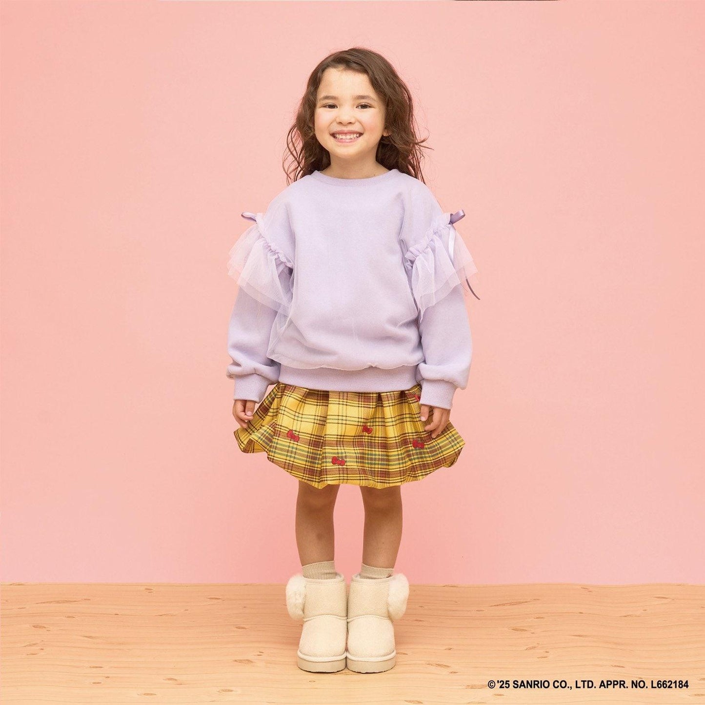 【速幹內襯】蓬鬆網紗衛衣