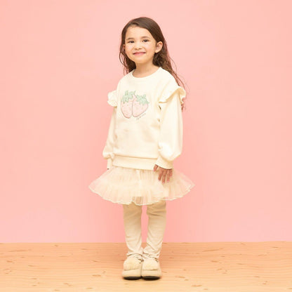 【速幹內層毛圈】草莓貼布繡衛衣