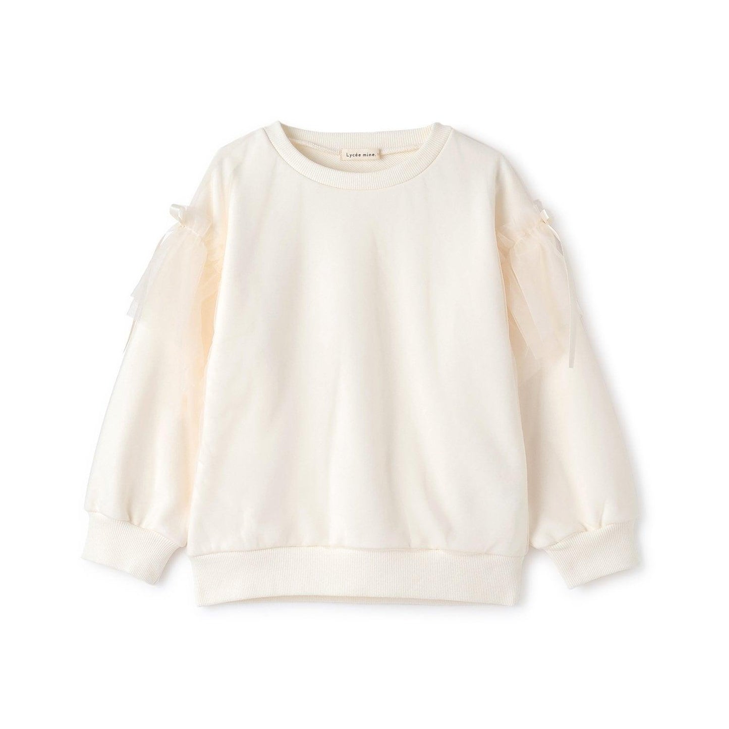 【速幹內襯】蓬鬆網紗衛衣