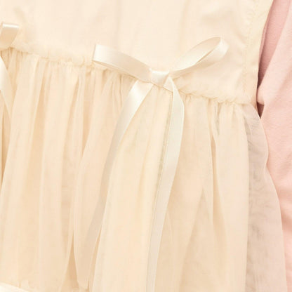 蓬鬆網紗多層連衣裙