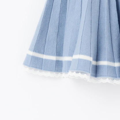 水手領針織套裝