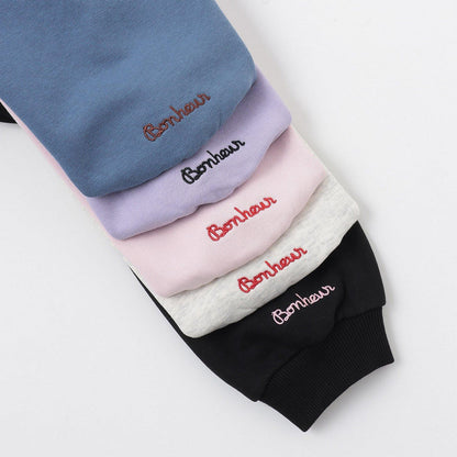 【速幹內襯毛圈】單點刺繡衛衣