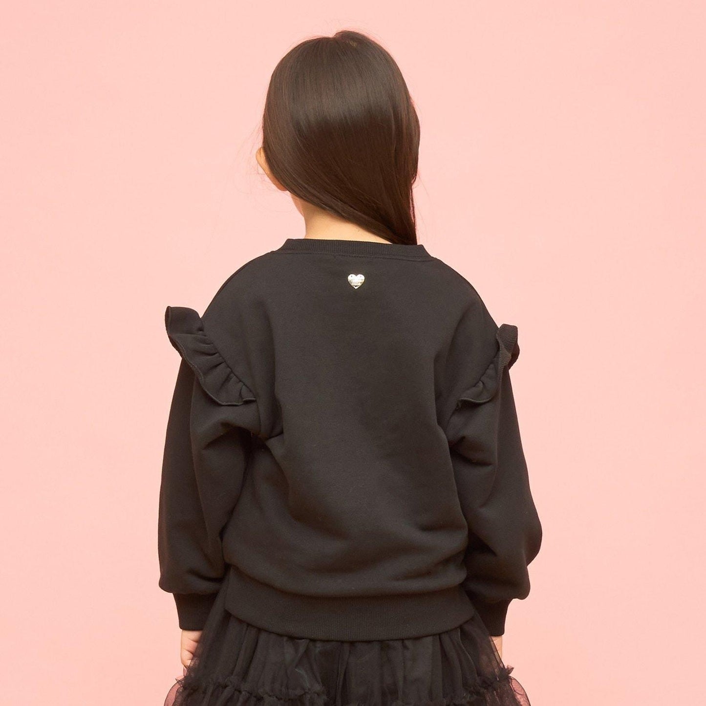 【速幹內層毛圈】草莓貼布繡衛衣