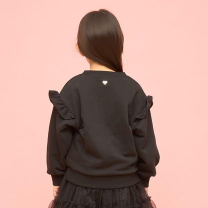 【速幹內層毛圈】草莓貼布繡衛衣